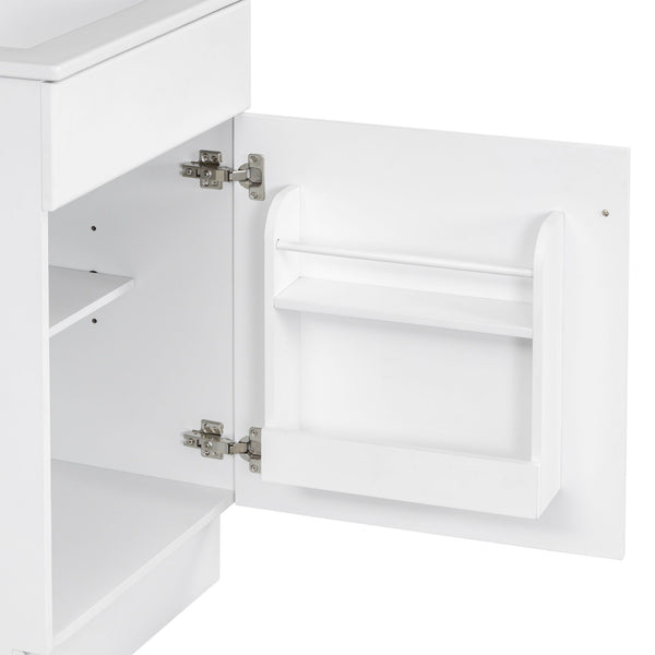 Bathroom Vanity With Sink, Cabinet With Adjustable Shelf