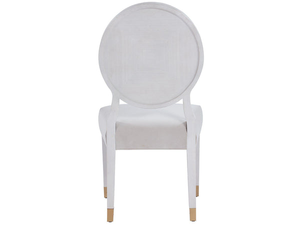 Love. Joy. Bliss.-Miranda Kerr Home - Love Joy Bliss Oval Side Chair (Set of 2) - White