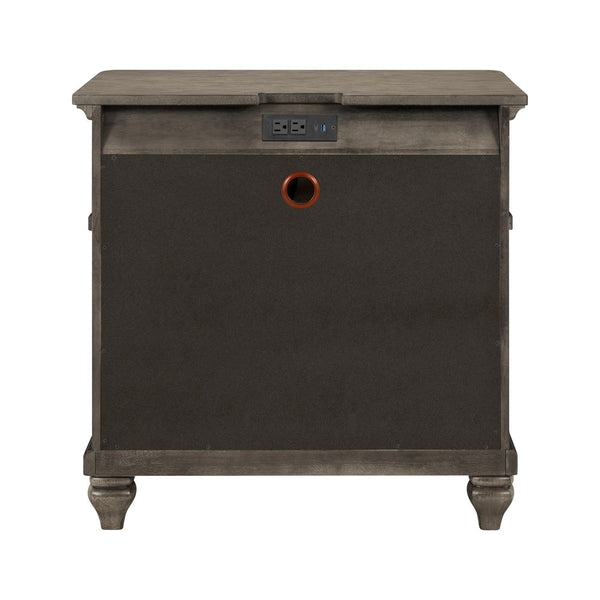 Twin Lakes - Nightstand With Charging Station