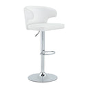 Adjustable Swivel Bar Chair With Ergonomic High Back Design