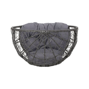 Cosmos - Round Hammered Iron Teardrop Chair