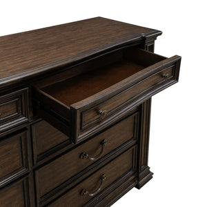 Provence Park - Dresser & Mirror - Chateau Brown