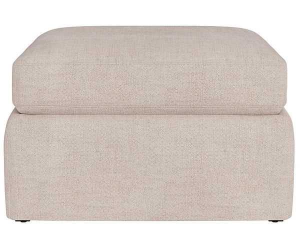 Hudson - Slipcover Ottoman, Special Order - Beige