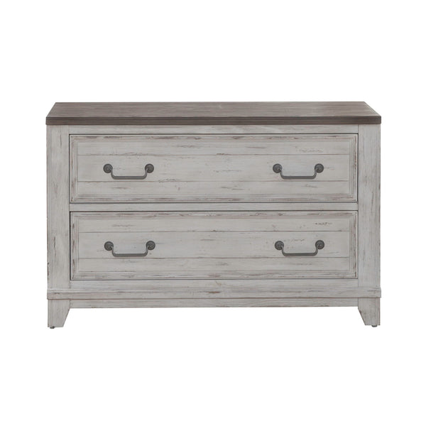 River Place - Curio Base - Riverstone White & Tobacco