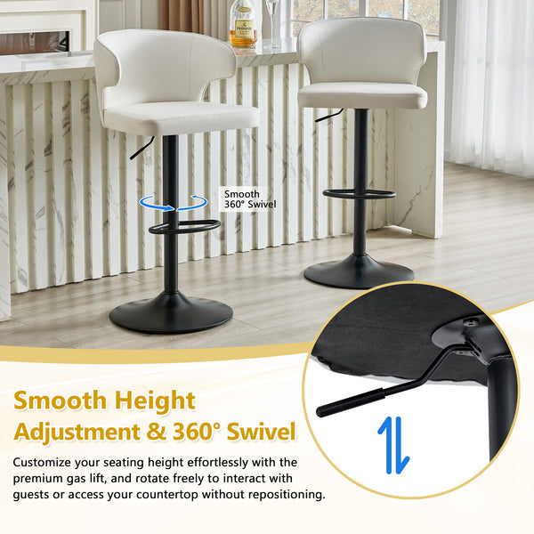 Adjustable Swivel Bar Chair