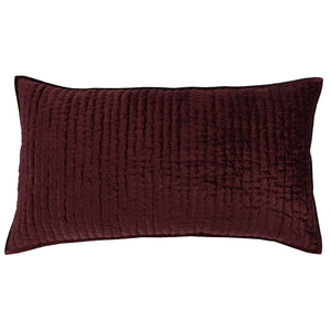 Bari - Velvet Quilt - Port