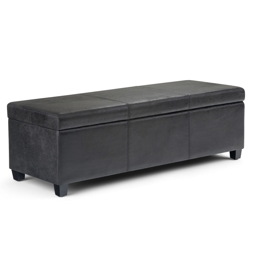 Avalon - Contemporary Storage Ottoman Bench