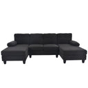 U-Shaped Sofa With Dual Chaise