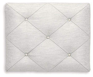 Kozlani - Vanity Upholstered Stool - White