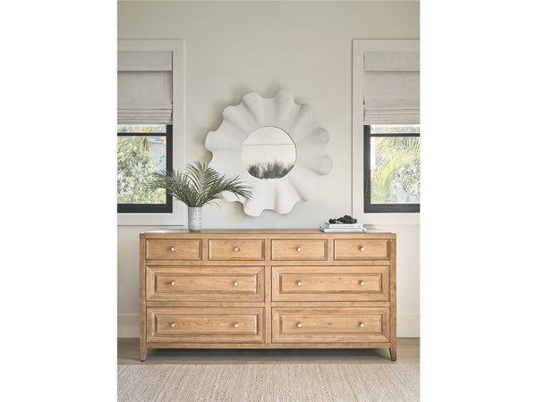 Weekender Coastal Living Home / Scallop - Mirror - White