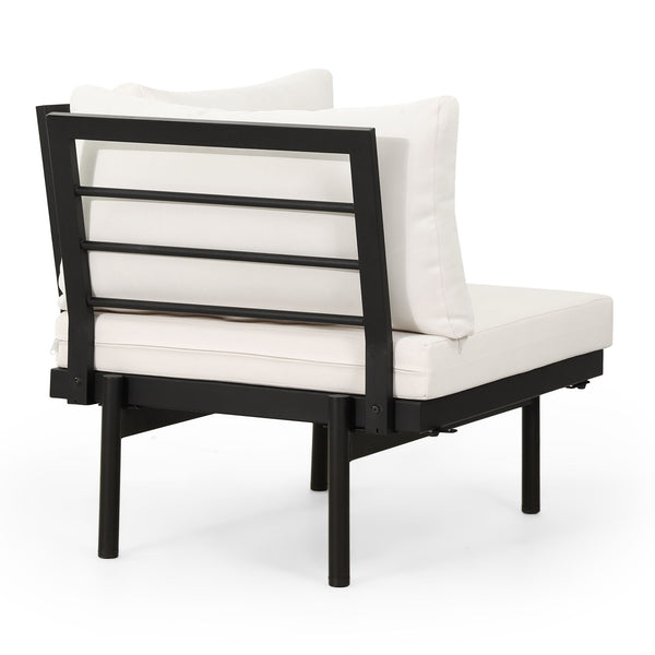 Theo - Sofa Corner, Coffee Table - Cream