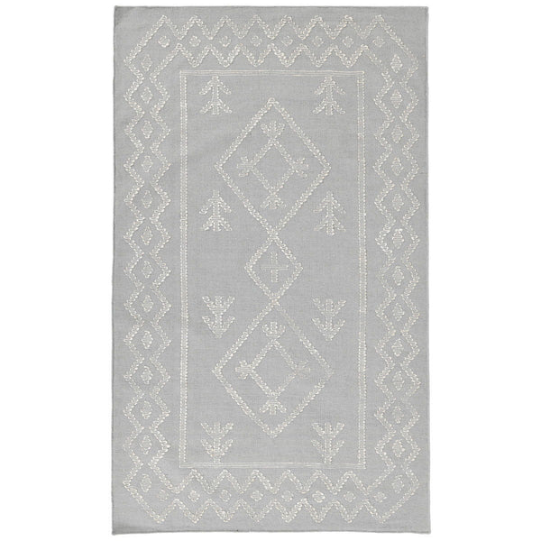 Comporta - 2' x 3' Lagos Rug - Gray / Ivory