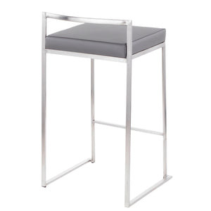 Fuji - Contemporary Elegant Stackable Counter Stool Set