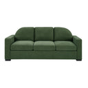 Modern 3 Seater Sofa With Curved Backrest