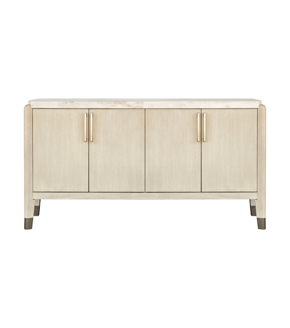 Gavin - Server - Driftwood Oak / White Marble