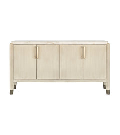 Gavin - Server - Driftwood Oak / White Marble