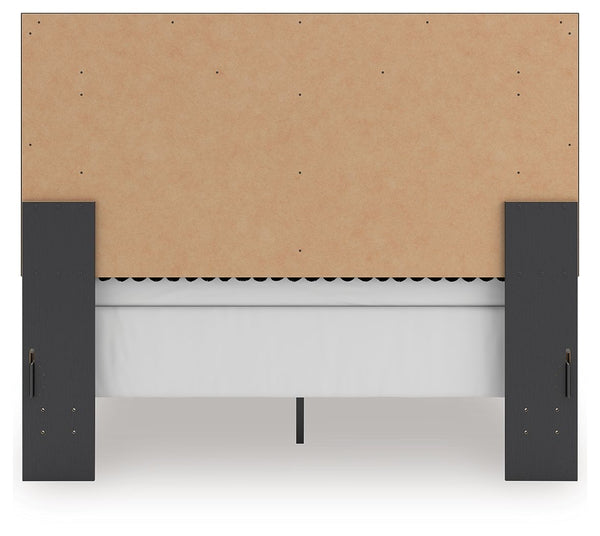 Zuraleus - Upholstered Panel Bed