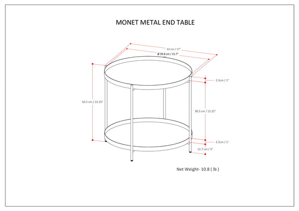 Monet - Handcrafted Table