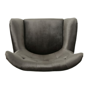 Alyssa - Mid Century Upholstered Arm Chair With Wingback Design