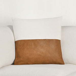Canyon - Pillow - Ivory / Chestnut