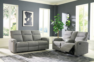 Gauntlet - 2 Pc. - Reclining Sofa And Loveseat - Sterling