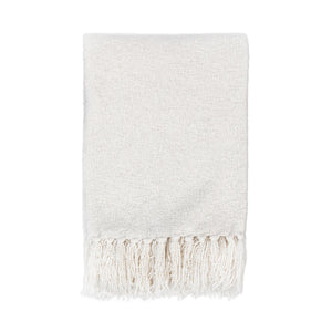 Aria - 50" x 70" Boucle Throw - Ivory
