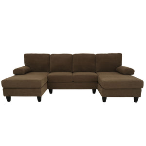 U-Shaped Sofa With Dual Chaise