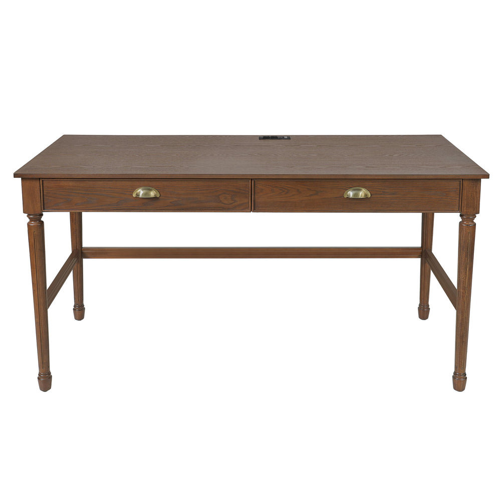 Modern Writing Desk With Drawers For Home Office
