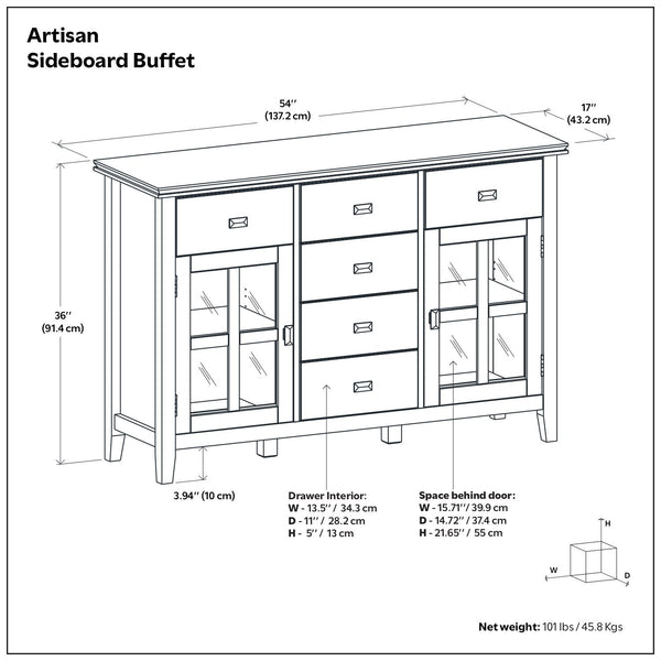 Artisan - Handcrafted Sideboard Buffet