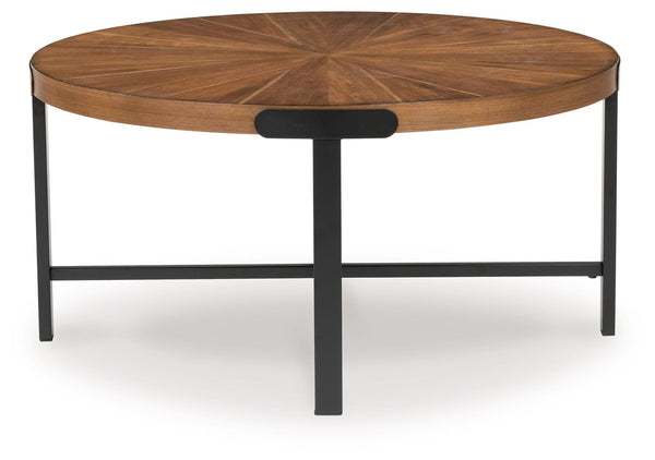 Crosstrail - Occasional Table Set (Set of 3) - Brown