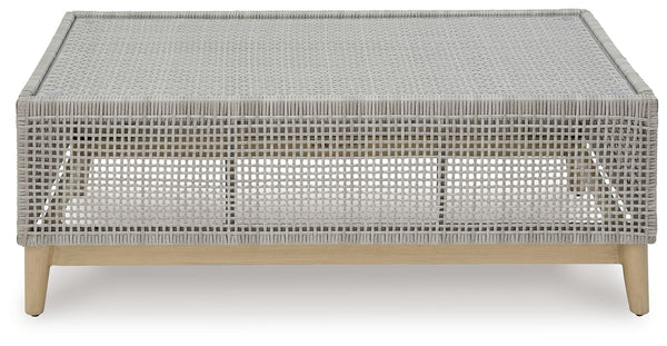Seton Creek - Rectangular Cocktail Table - Gray