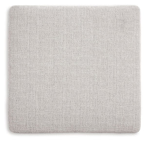 Koralynn - Oversized Accent Ottoman - Stone