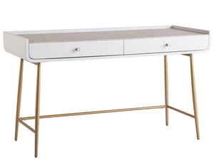 Love. Joy. Bliss.-Miranda Kerr Home - Allure Vanity Desk - White