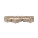 Caplan - 6 Piece Modular Sectional With Ottoman