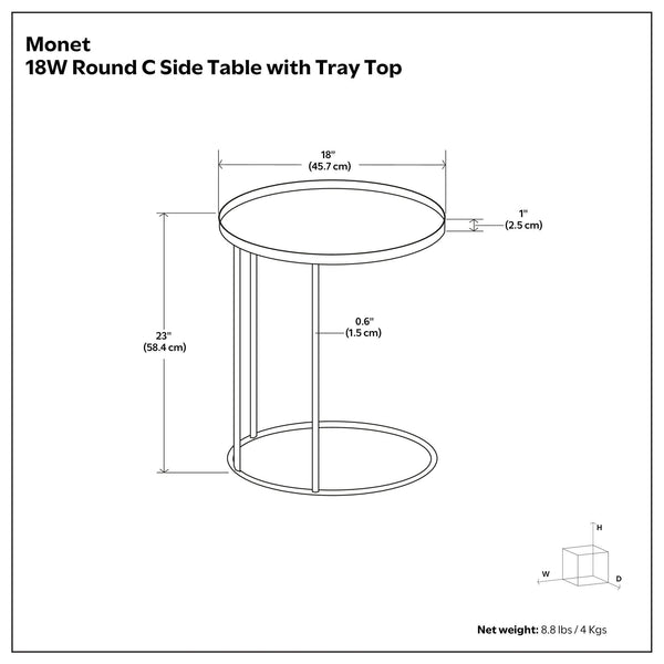 Monet - Metal Table