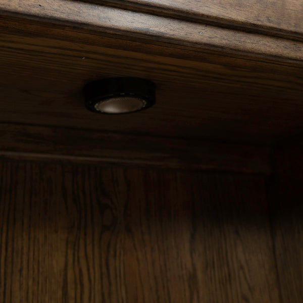 Carolina Park - Credenza Hutch - Amber Brown