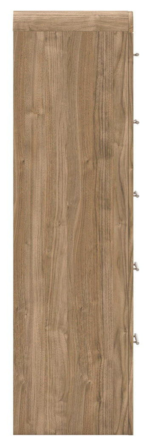 Gramburg - Five Drawer Chest - Warm Natural Brown