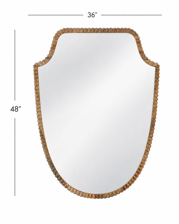 Adele - Wall Mirror - Natural