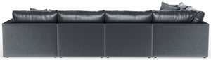 Remington - Modular Sofa And Cocktail Ottoman - Slate