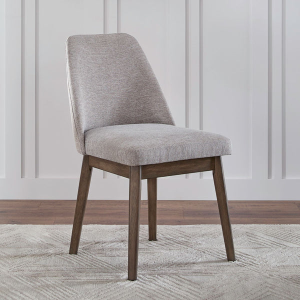 Edison - Upholstered Side Chair - Brownstone