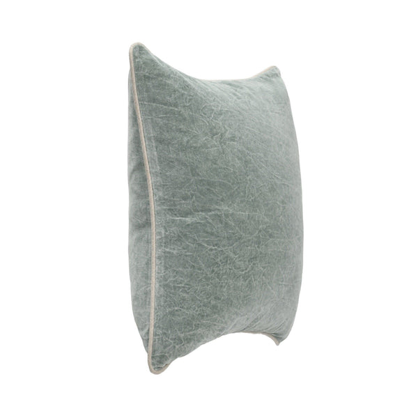 Heirloom Velvet - SLD Pillow - Bay Green