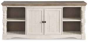 Havalance - 4 Pc. - Entertainment Center - 67" TV Stand - Brown / Beige