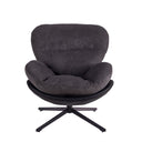 360° Swivel Office Chair, No Wheels