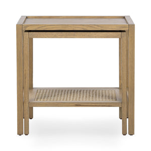 Devin - Solid Wood Nesting Accent Tables
