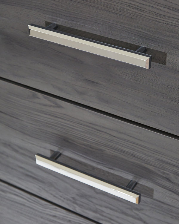 Lodanna - Five Drawer Chest - Gray