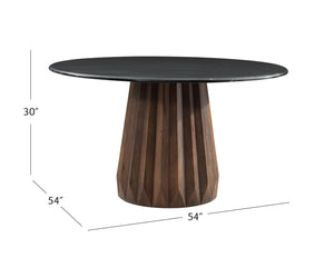 Jennings - Dining Table - Dark Brown