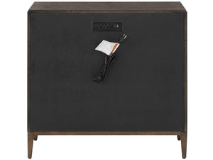 Montclair - Storage Nightstand - Dark Brown