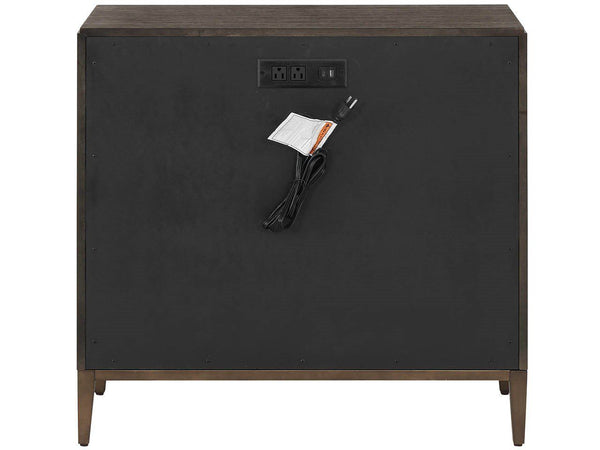 Montclair - Storage Nightstand - Dark Brown
