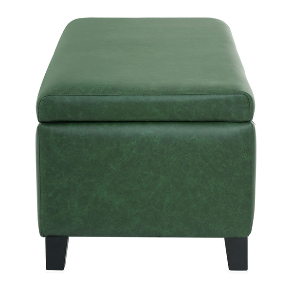 Storage Ottoman With Flip Top Lid