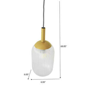 Gemma - Pendant Lamp - Gold